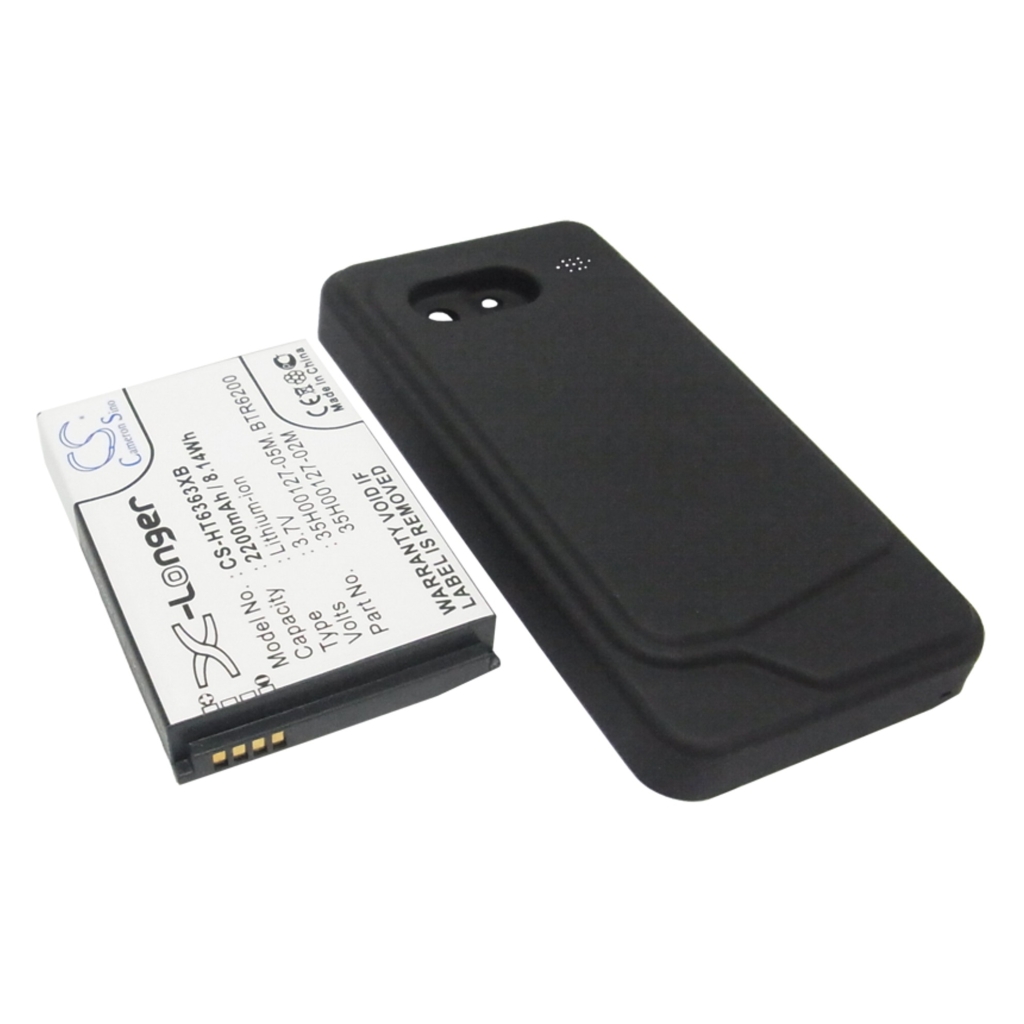 Batteri kompatibel med Verizon HTC Sprint Google CS-HT6363XB