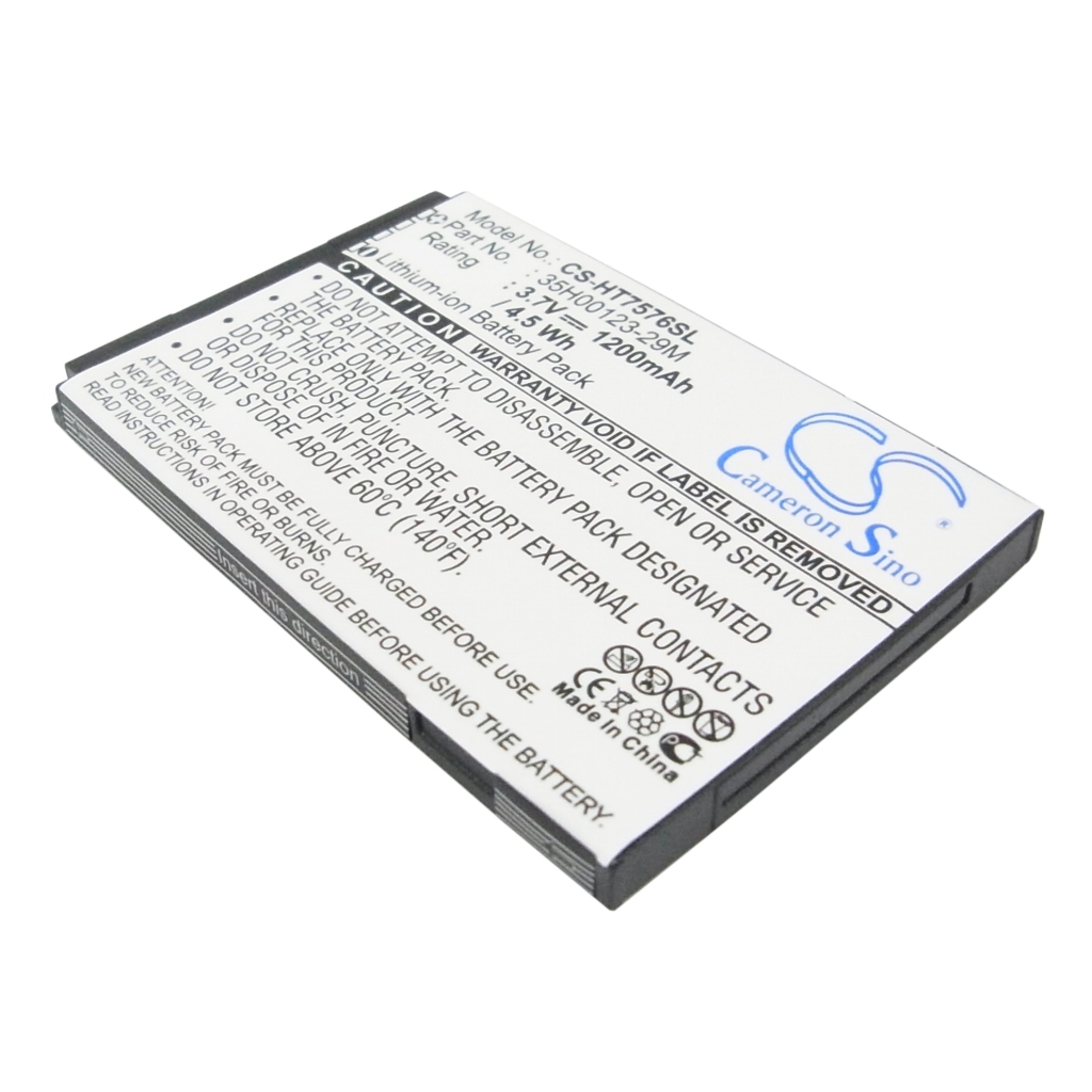 Mobiltelefonbatteri HTC CS-HT7576SL