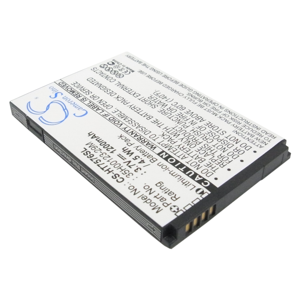 Mobiltelefonbatteri HTC CS-HT7576SL