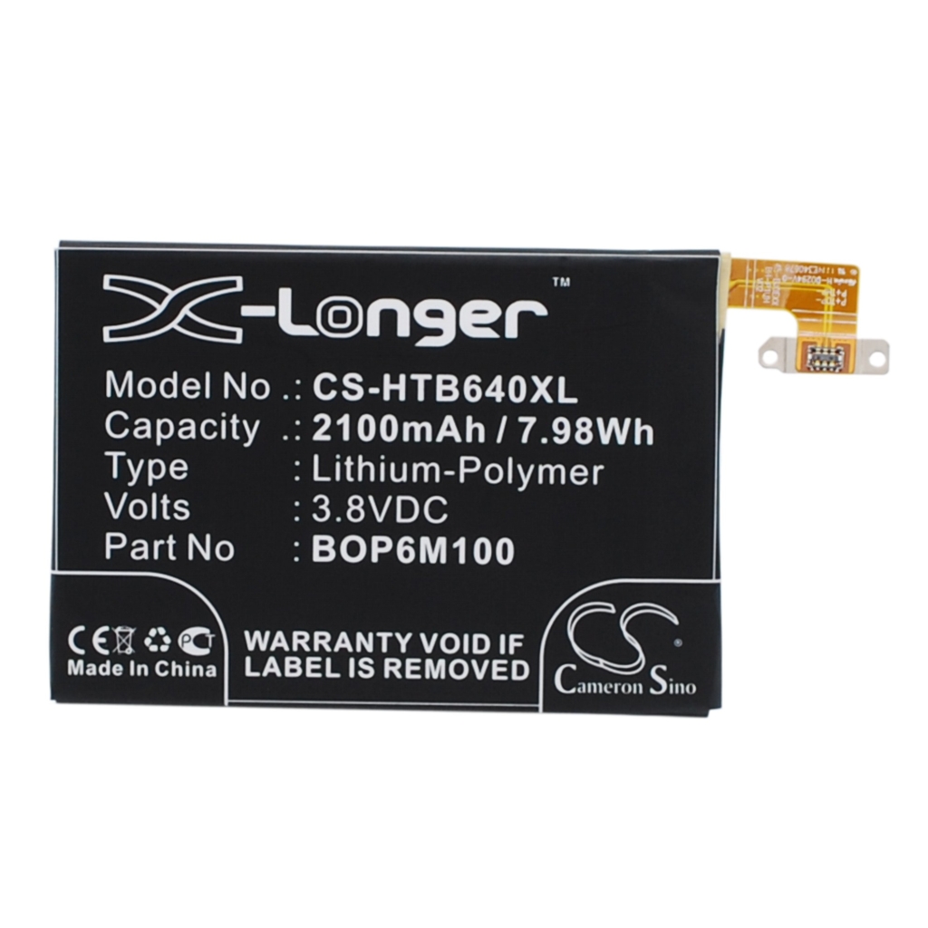 Mobiltelefonbatteri HTC CS-HTB640XL