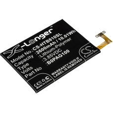 Kompatibel batteriudskiftning til HTC 35H00223-00M,B0PAG100,BOPAG100