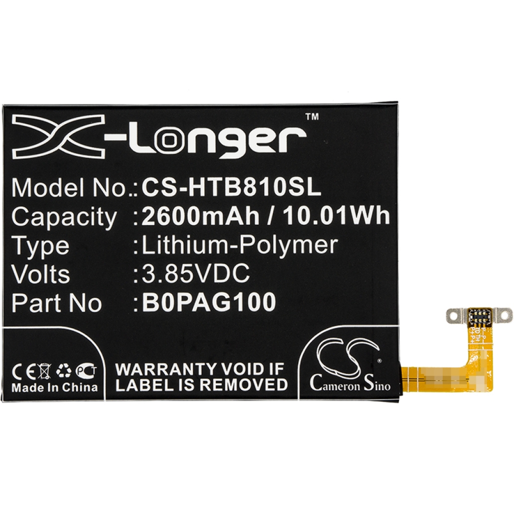 Mobiltelefonbatteri HTC CS-HTB810SL