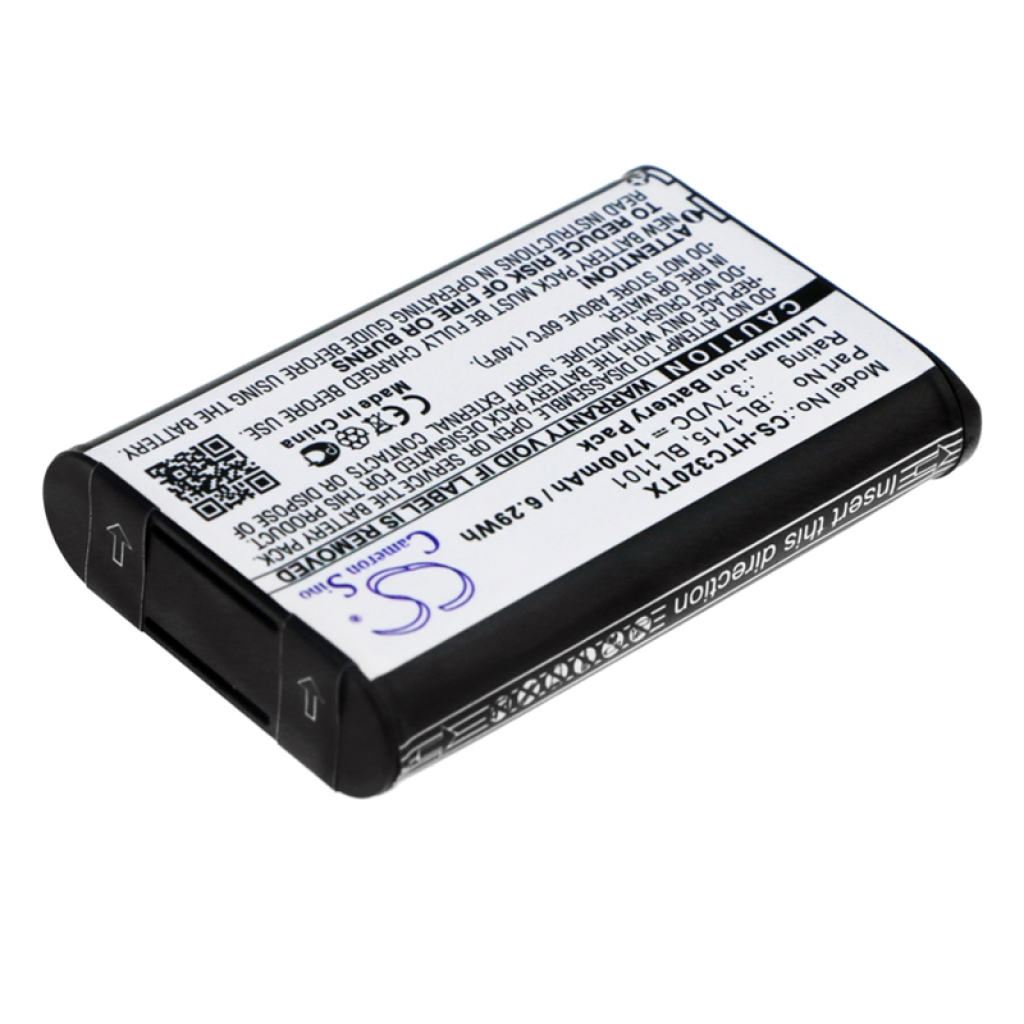 Tovejs radio batteri HYT CS-HTC320TX