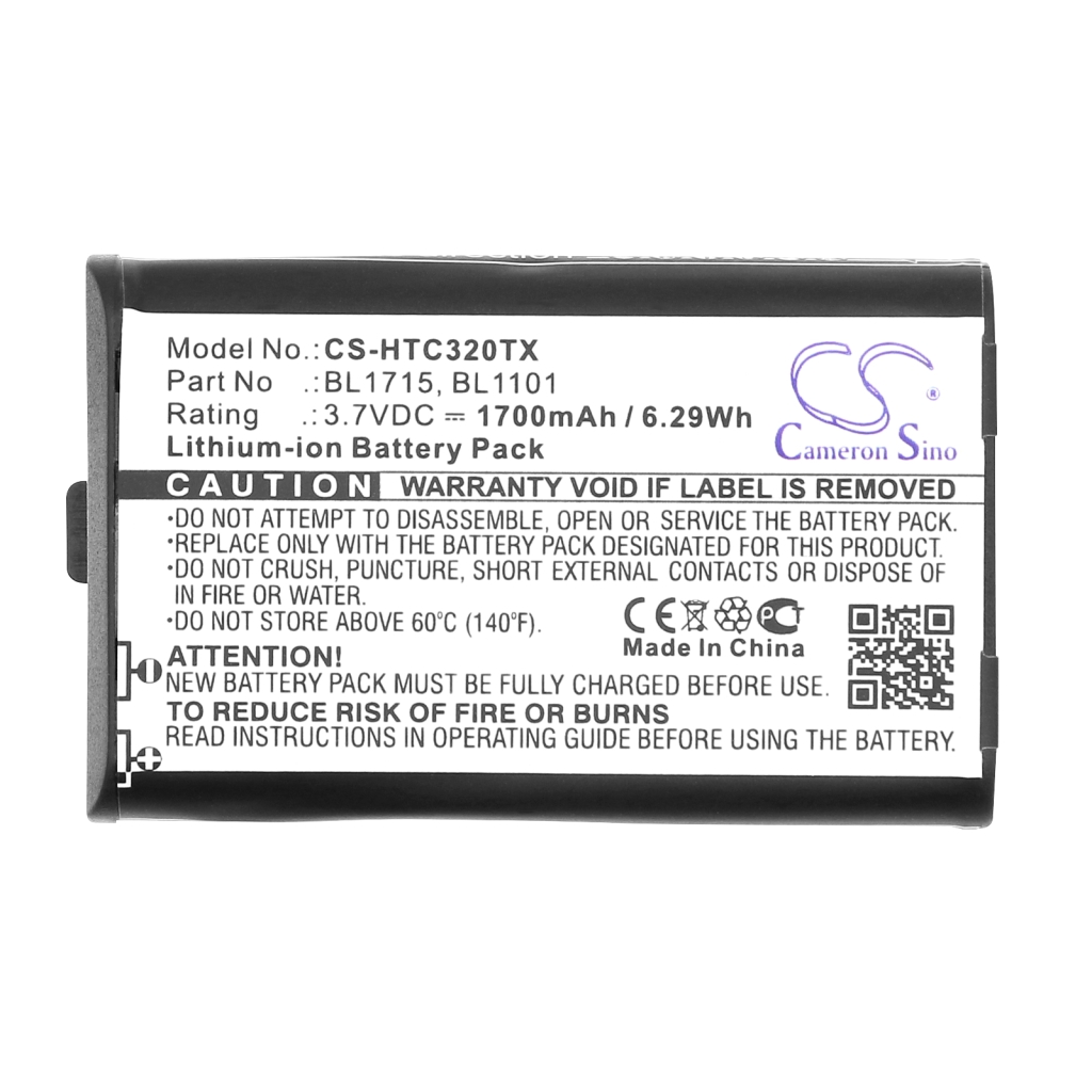 Two-Way Radio Battery compatible with HYT CS-HTC320TX