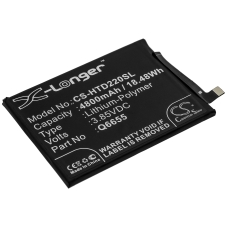 Kompatibel batteriudskiftning til HTC Q6655