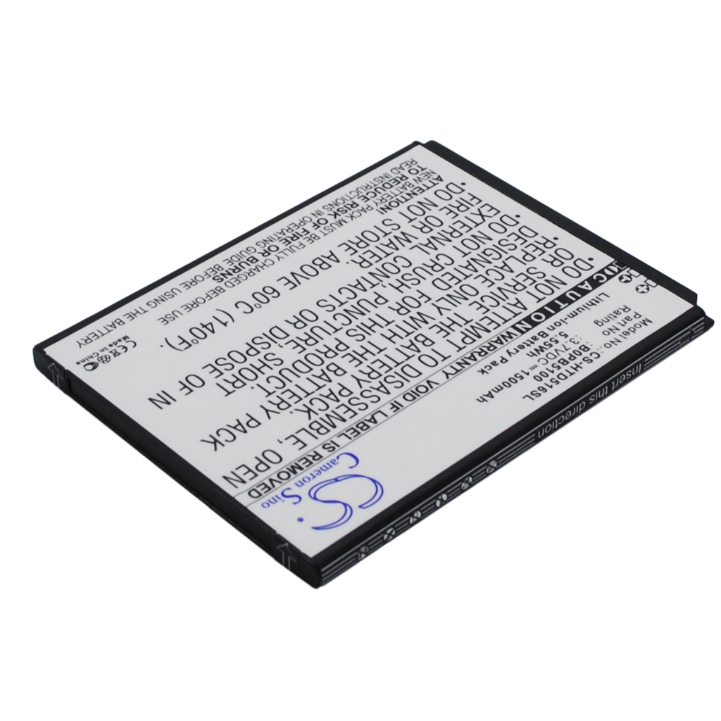 Mobiltelefonbatteri HTC CS-HTD516SL