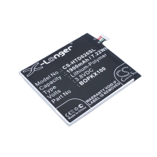 Kompatibel batteriudskiftning til HTC 35H00237-00M,35H00237-01M,35H00237-04M,35H00237-05M,B0PKX100...