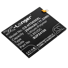 Kompatibel batteriudskiftning til HTC 35H00267-01M,B2PZ4100
