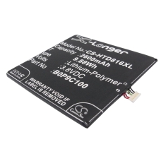 Kompatibel batteriudskiftning til HTC 35H00220-00M,35H00220-01M,B0P9C100