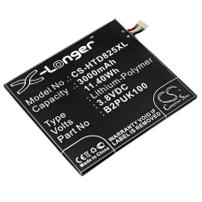 Kompatibel batteriudskiftning til HTC 35H00258-00M,35H00258-03M,B2PUK100