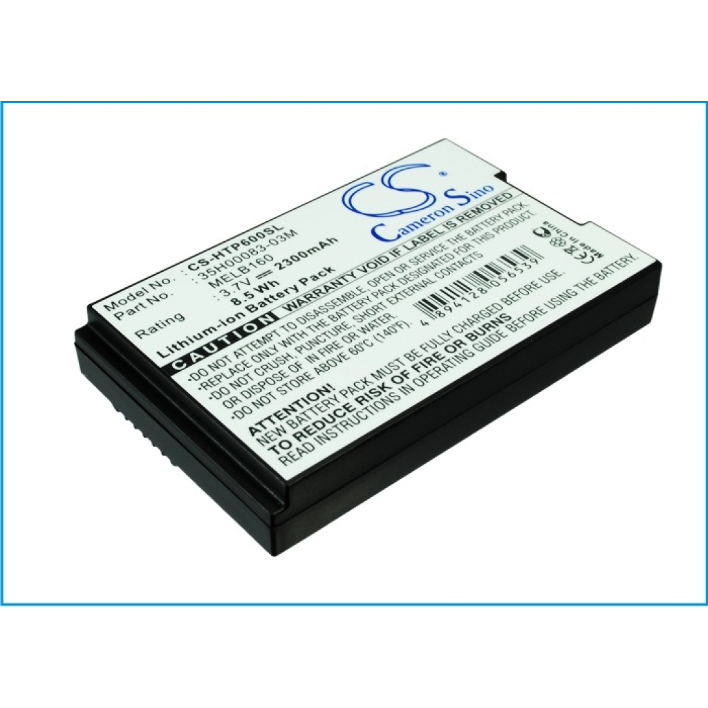 Mobiltelefonbatteri HTC CS-HTP600SL