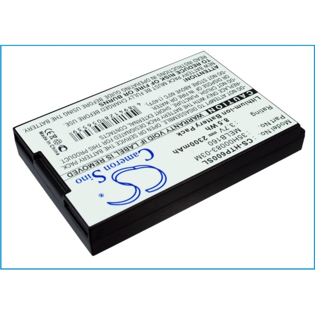 Mobiltelefonbatteri HTC CS-HTP600SL