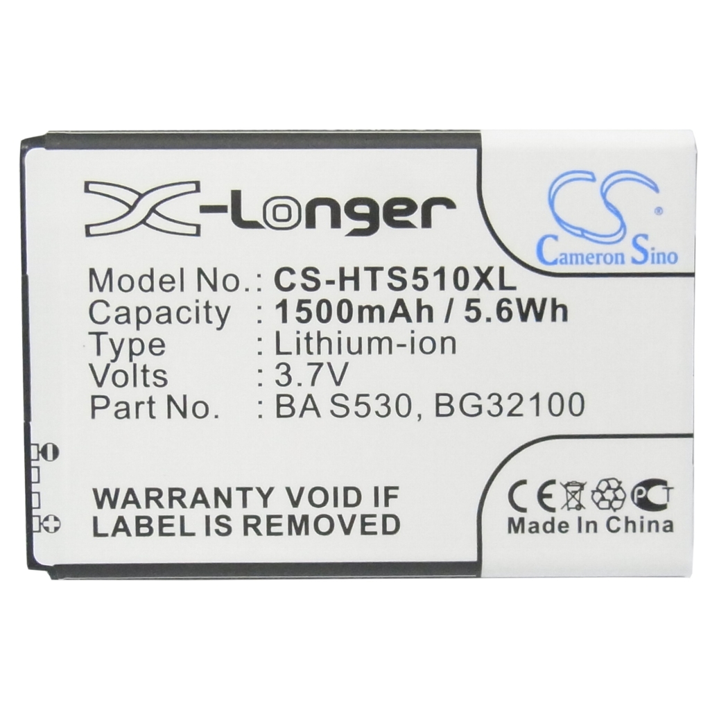 Mobile Phone Battery HTC PG88100