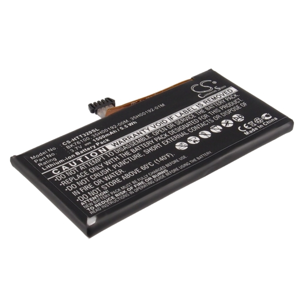 Mobiltelefonbatteri HTC CS-HTT320SL