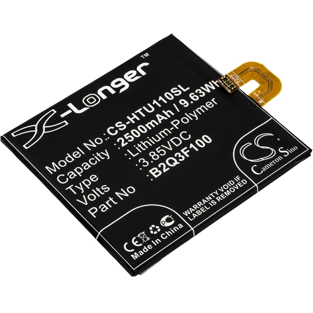 Mobiltelefonbatteri HTC CS-HTU110SL