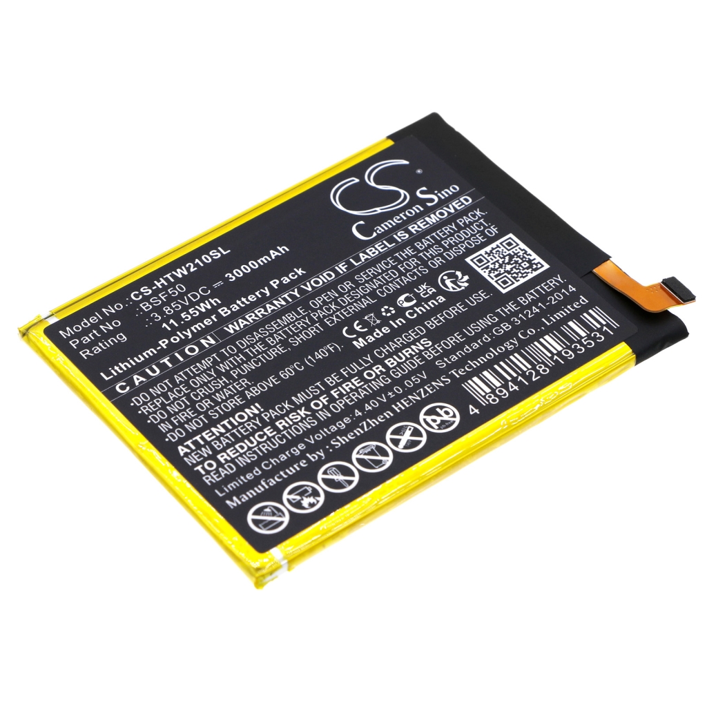 Mobiltelefonbatteri HTC CS-HTW210SL