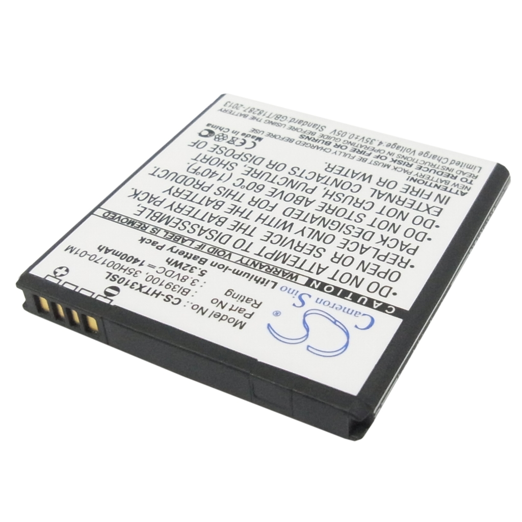 Mobiltelefonbatteri HTC CS-HTX310SL