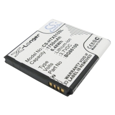 Kompatibel batteriudskiftning til HTC 35H00164-00M,35H00166-00M,35H00166-03M,BG86100