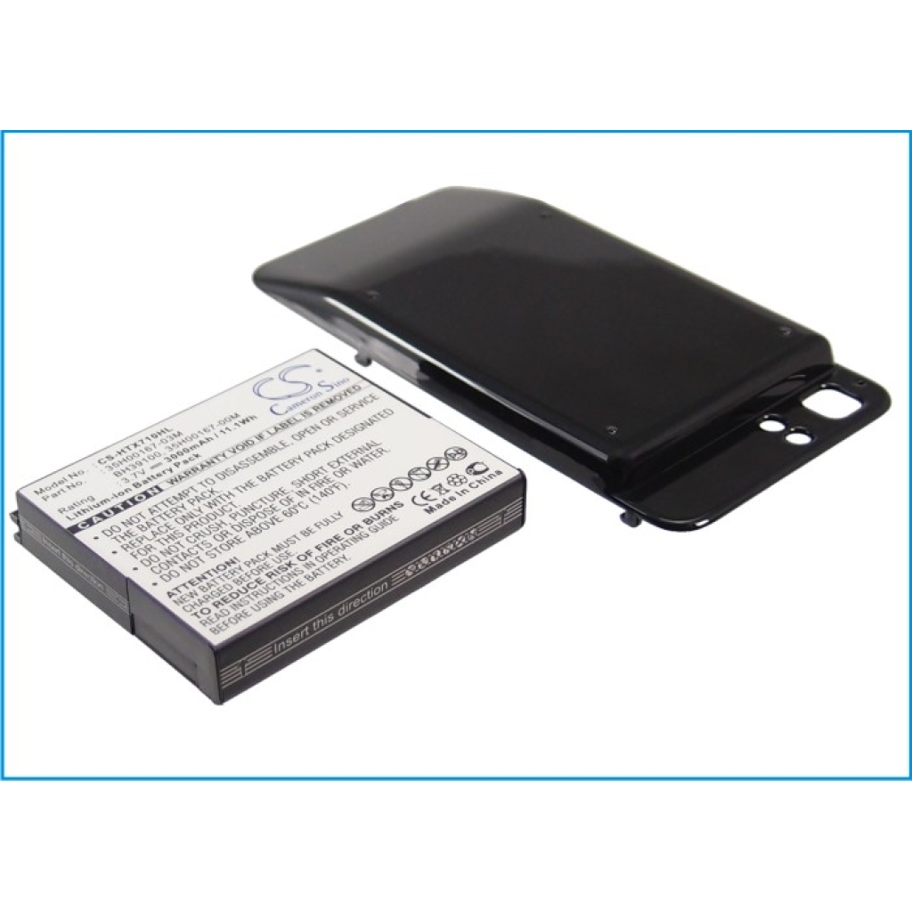 Batteri kompatibel med HTC Telstra CS-HTX710HL