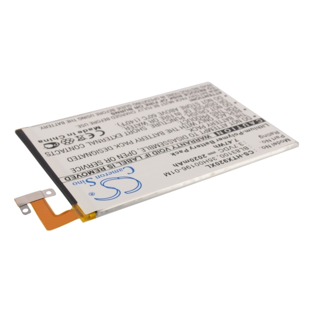 Mobiltelefonbatteri HTC CS-HTX920XL