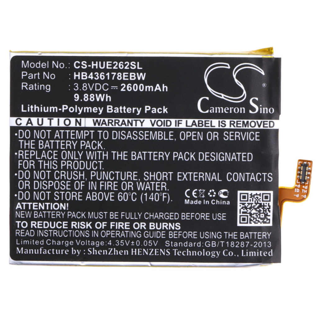 Mobiltelefonbatteri Huawei CS-HUE262SL