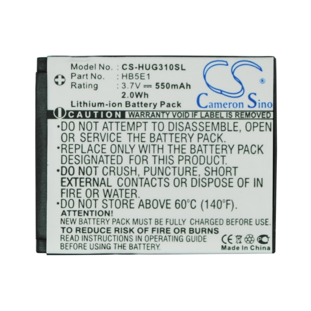 Mobiltelefonbatteri Huawei CS-HUG310SL