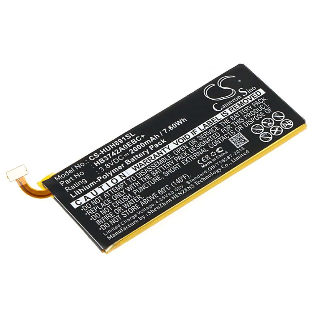 Mobiltelefonbatteri Huawei CS-HUH891SL