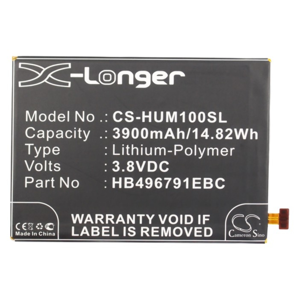 Mobiltelefonbatteri Huawei CS-HUM100SL