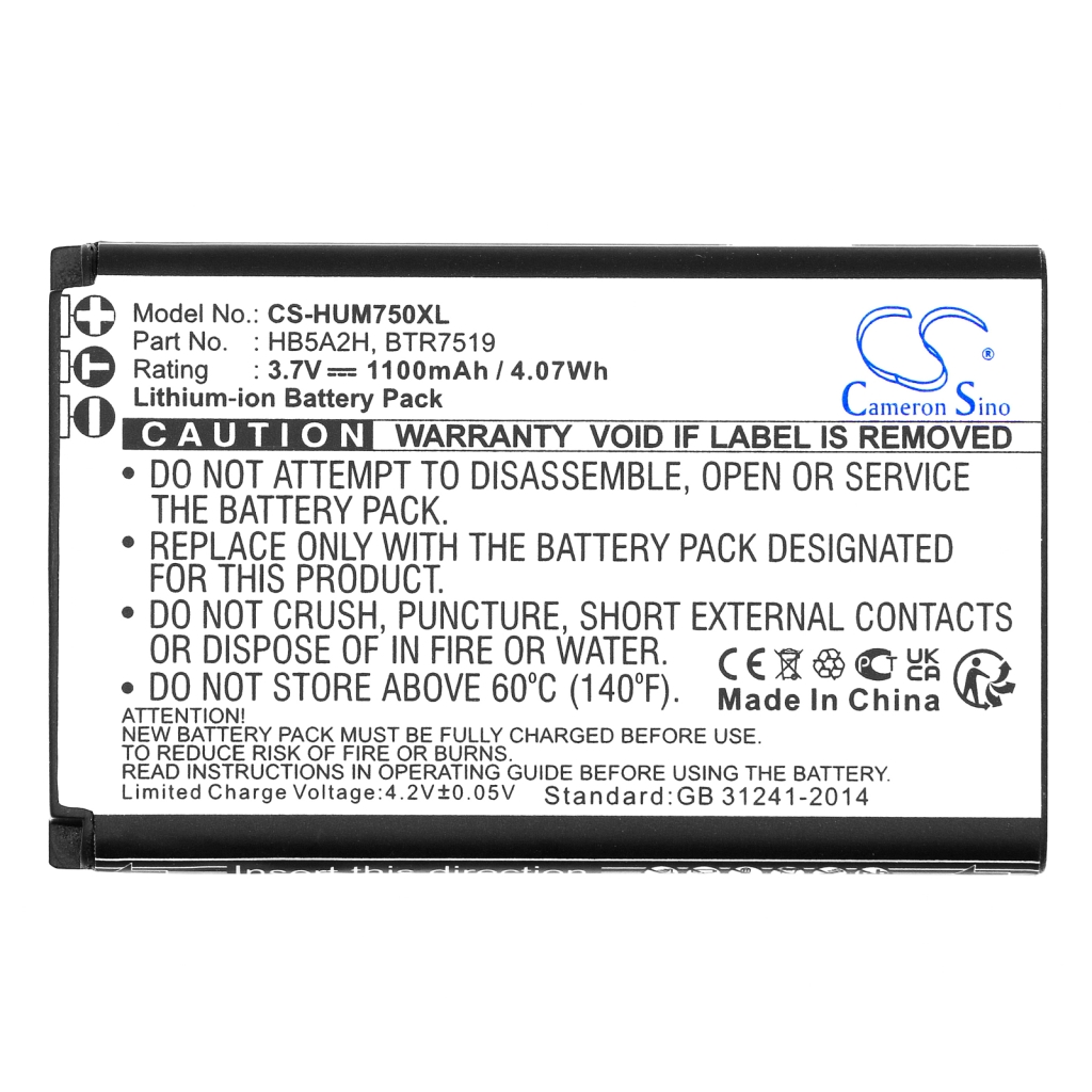 Mobile Phone Battery Huawei U7510