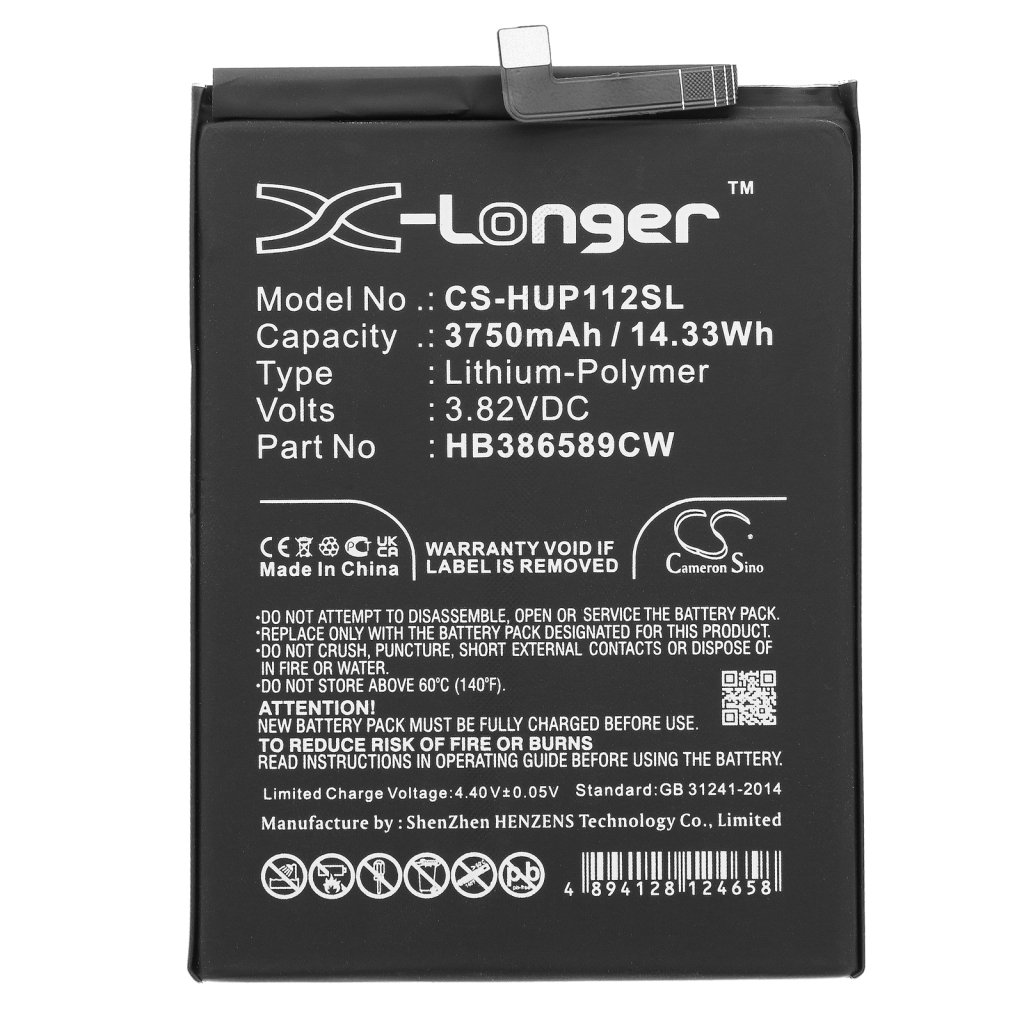 Mobiltelefonbatteri Huawei CS-HUP112SL