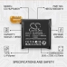 Batteri kompatibel med Huawei CS-HUP546SH