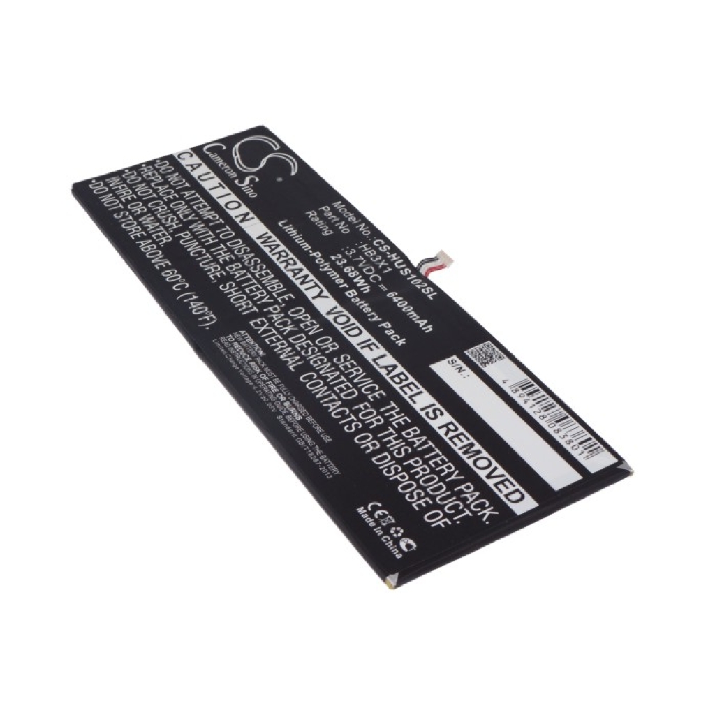 Tabletbatteri Huawei CS-HUS102SL