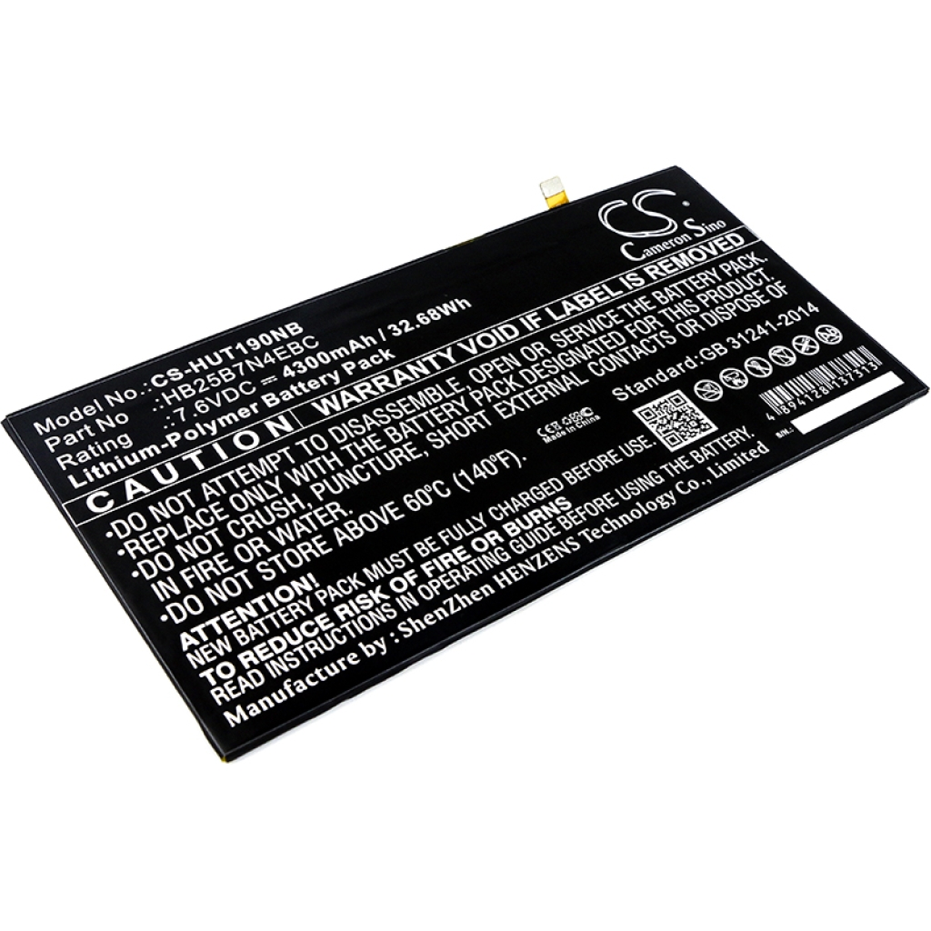 Notebookbatteri Huawei CS-HUT190NB
