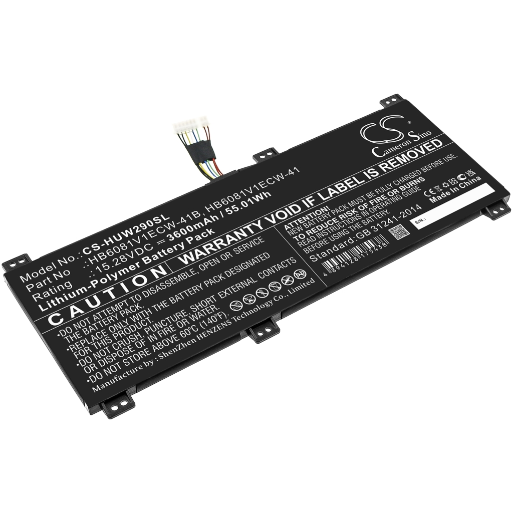Notebookbatteri Huawei CS-HUW290SL