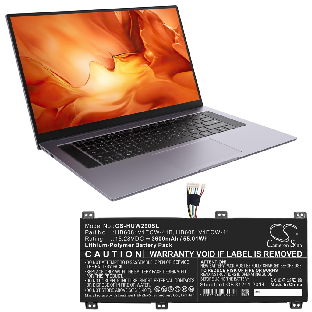 Notebookbatteri Huawei CS-HUW290SL