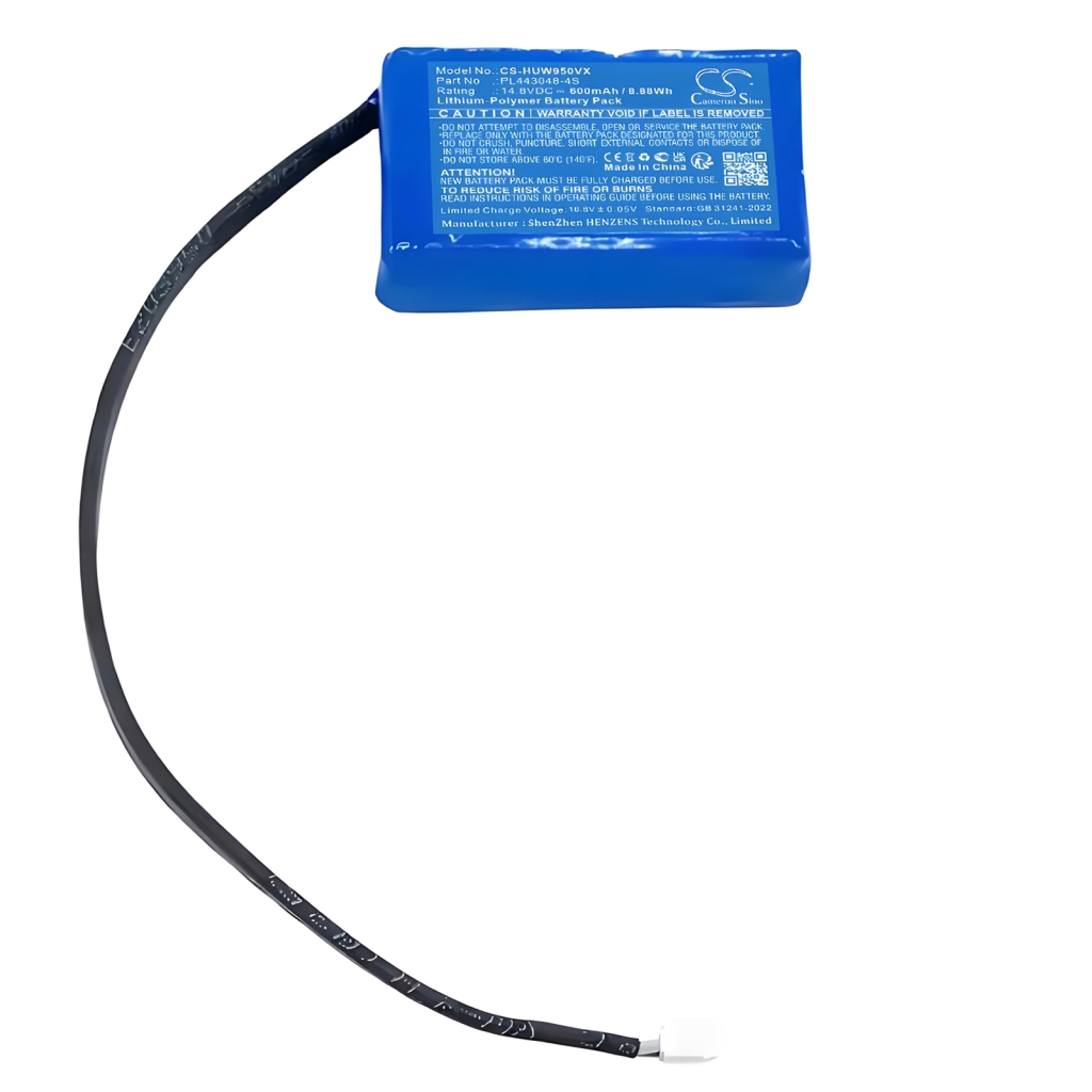 Støvsugerbatteri Hutt CS-HUW950VX