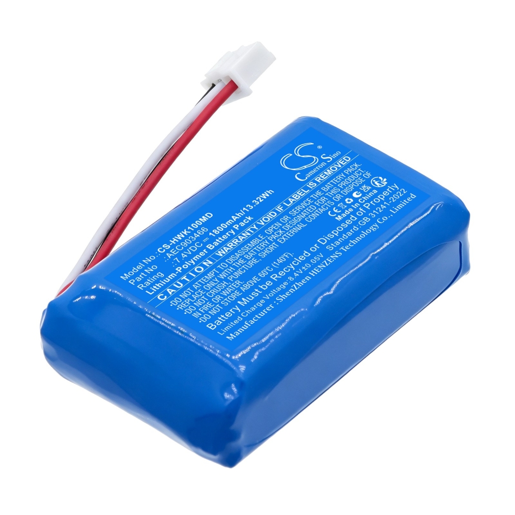 Batteri kompatibel med Hawkmed CS-HWK100MD