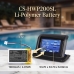 Batterier kompatibel med Hayward AQL2-POD2 AquaPod Wireless Remote Control CS-HWP200SL