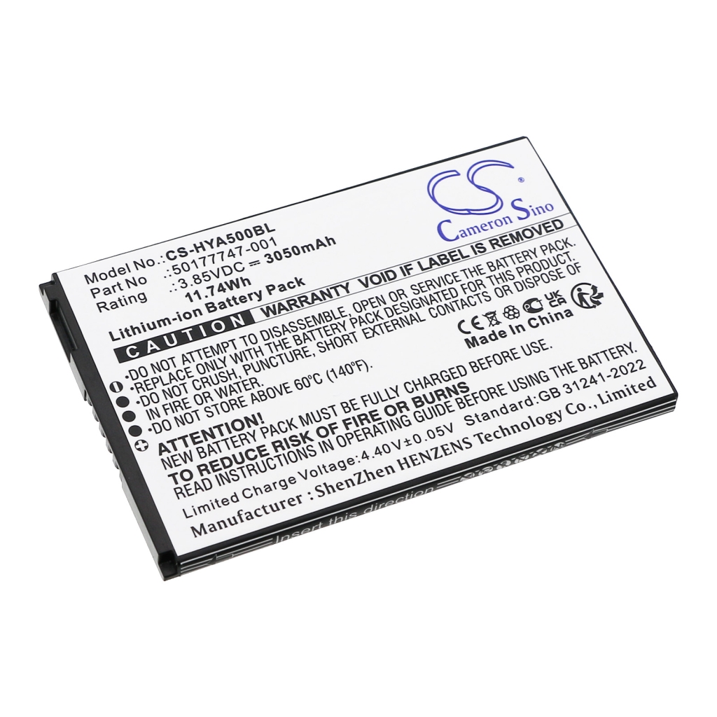 Stregkode Honeywell CS-HYA500BL