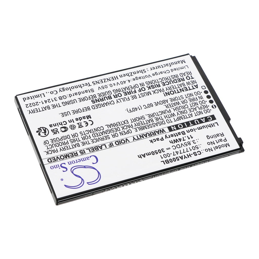 Stregkode Honeywell CS-HYA500BL