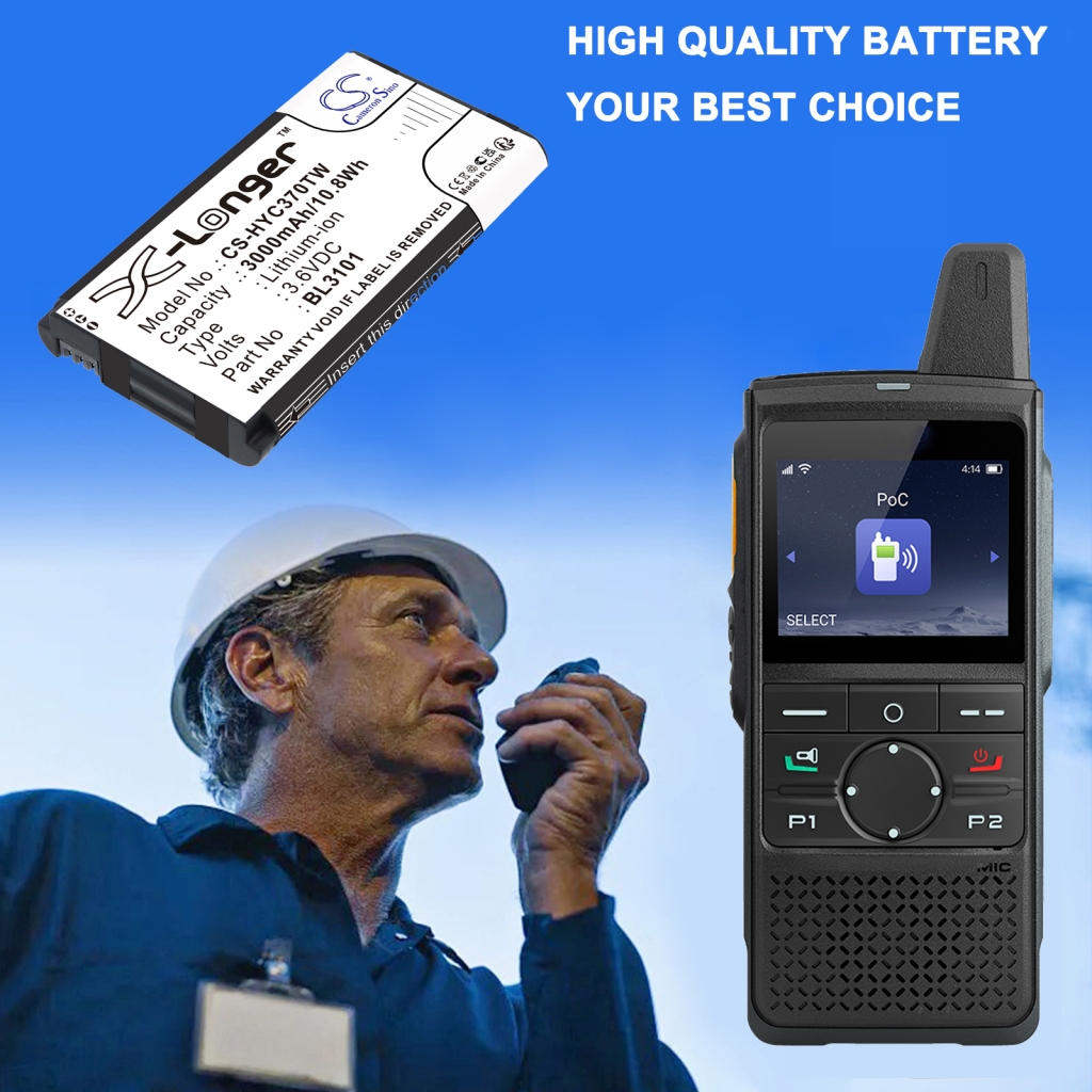 Tovejs radio batteri Hytera CS-HYC370TW