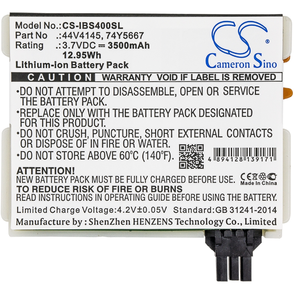 Notebookbatteri IBM CS-IBS400SL