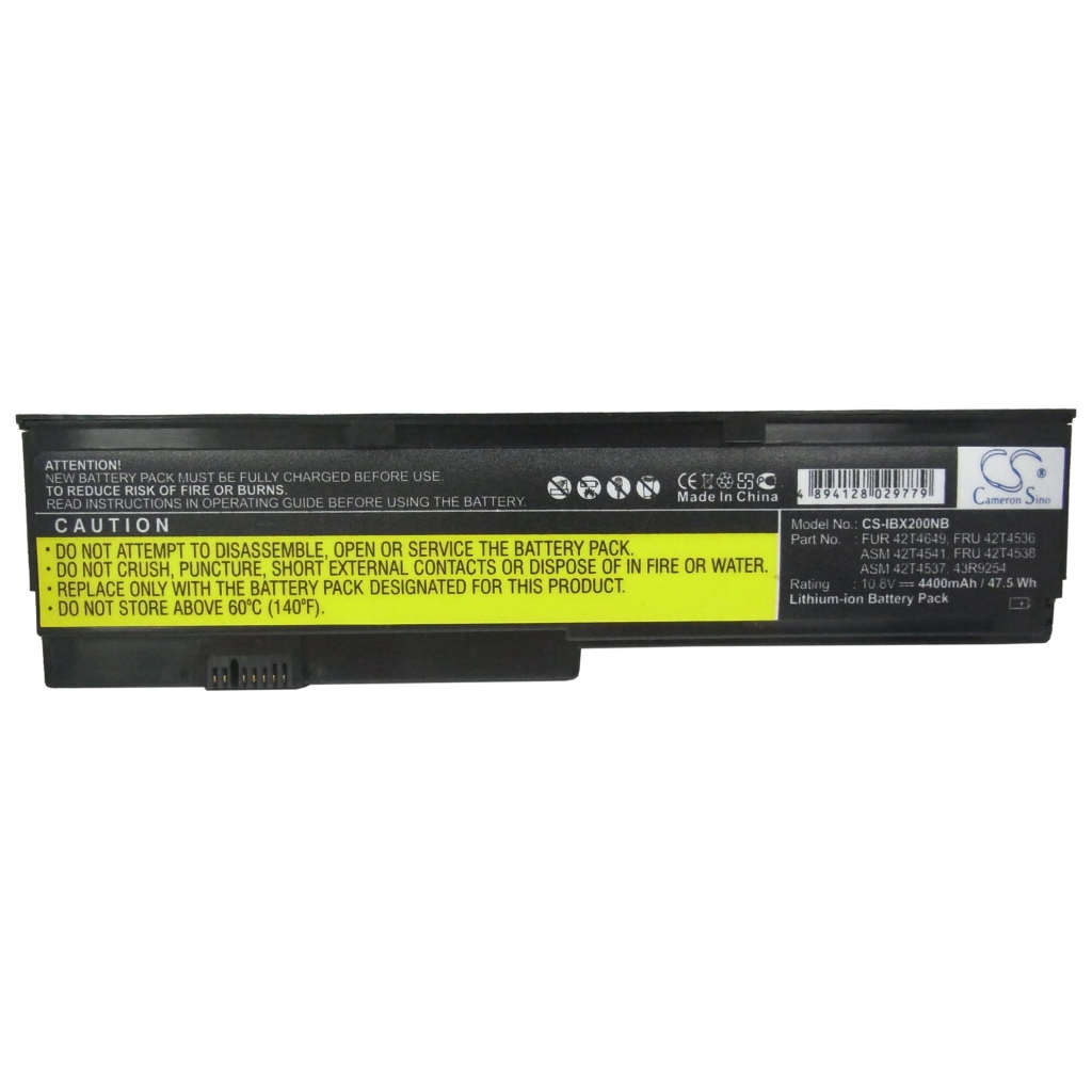 Notebook battery Lenovo ThinkPad X200s 7469E2U