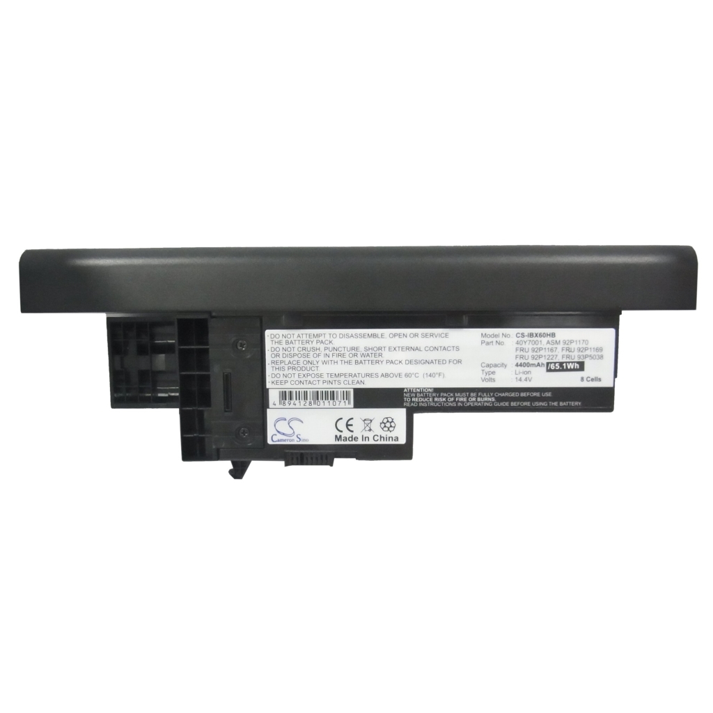 Notebookbatteri IBM ThinkPad X60 1706