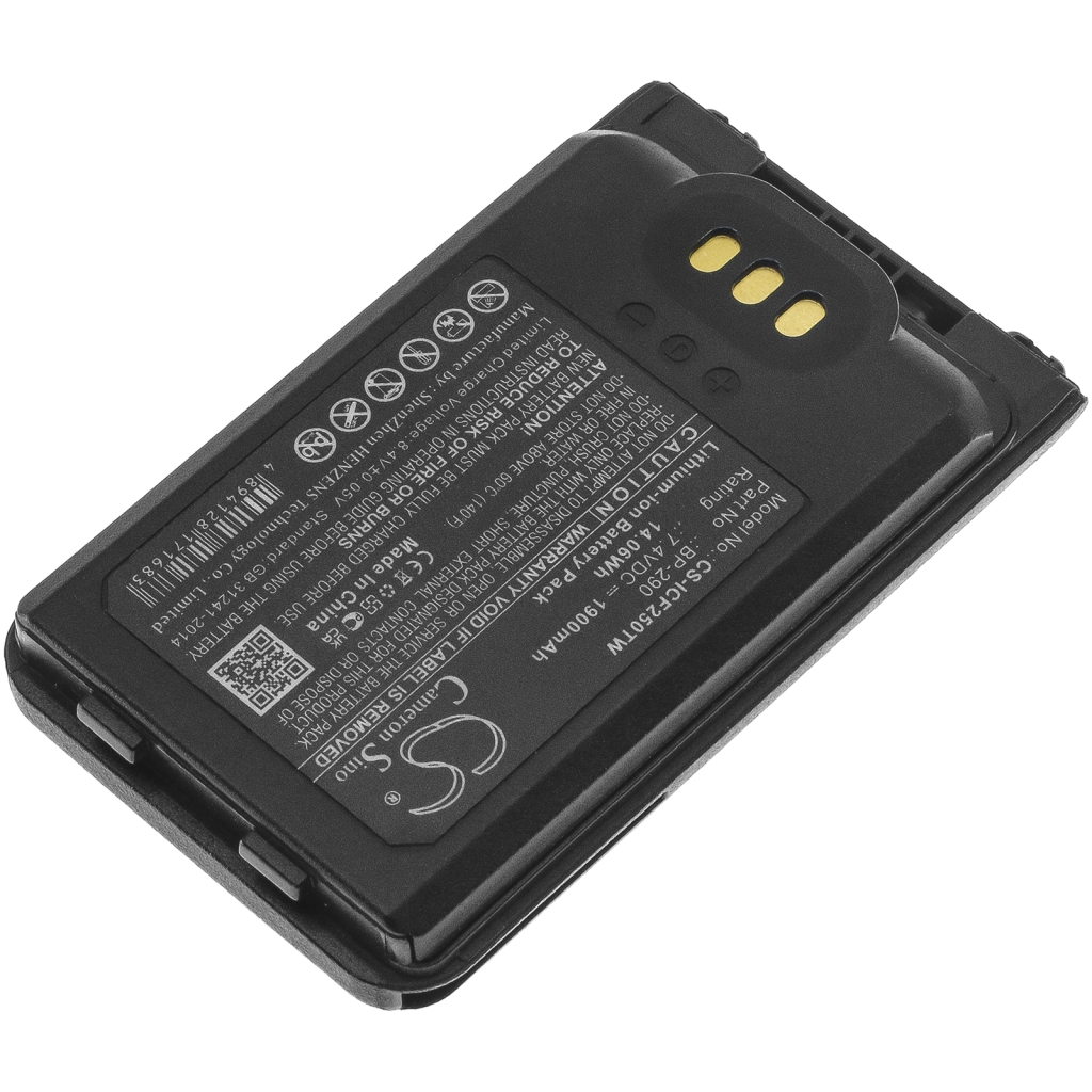 Tovejs radio batteri Icom CS-ICF250TW