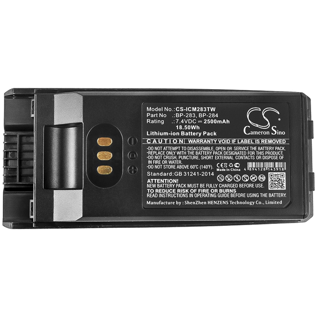 Tovejs radio batteri Icom CS-ICM283TW