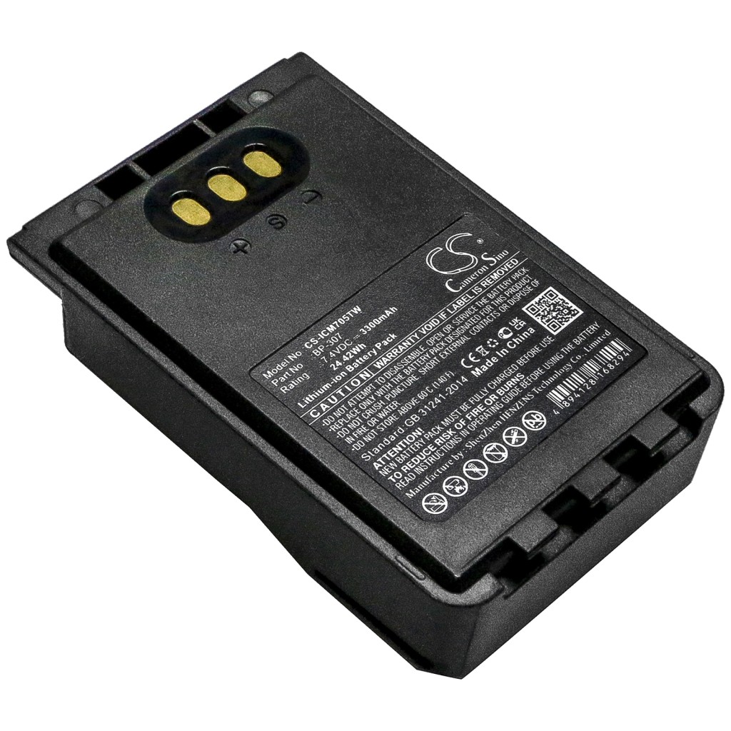 Tovejs radio batteri Icom CS-ICM705TW