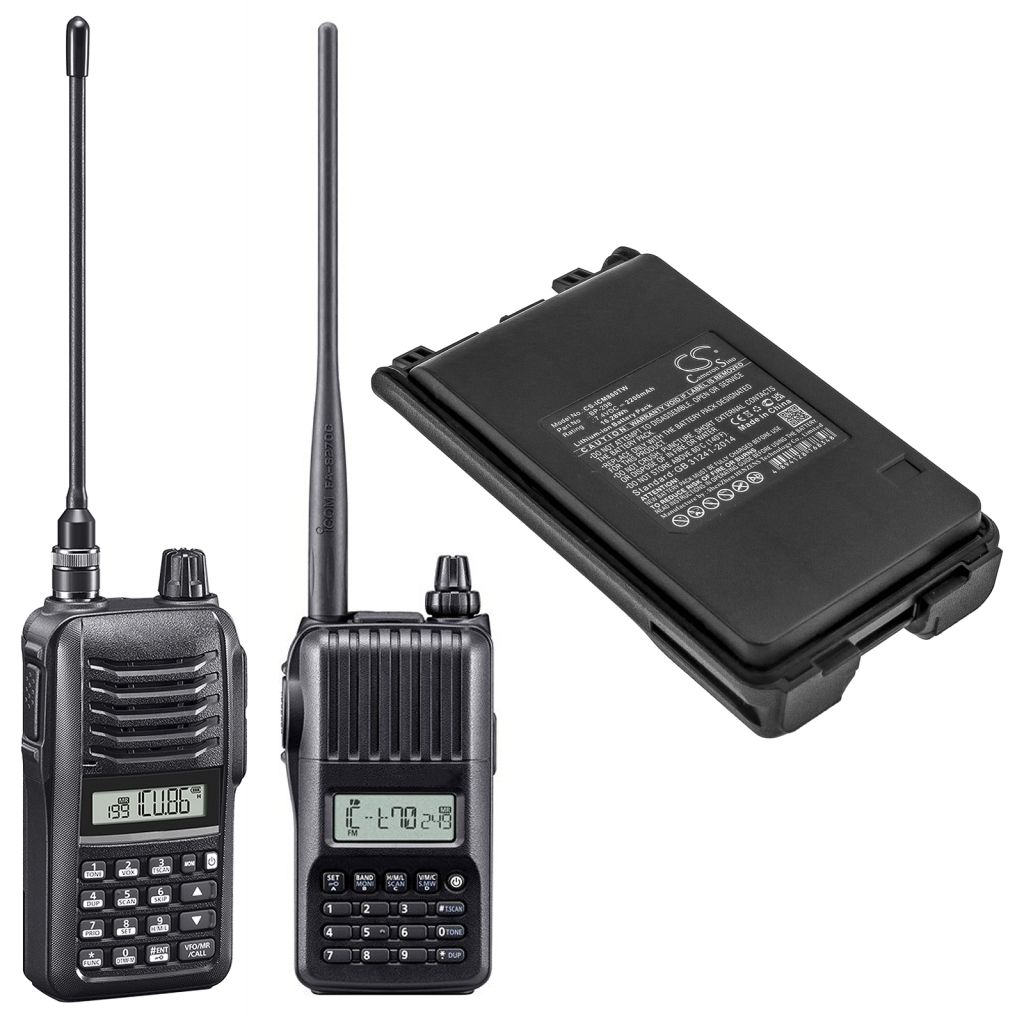 Tovejs radio batteri Icom CS-ICM860TW