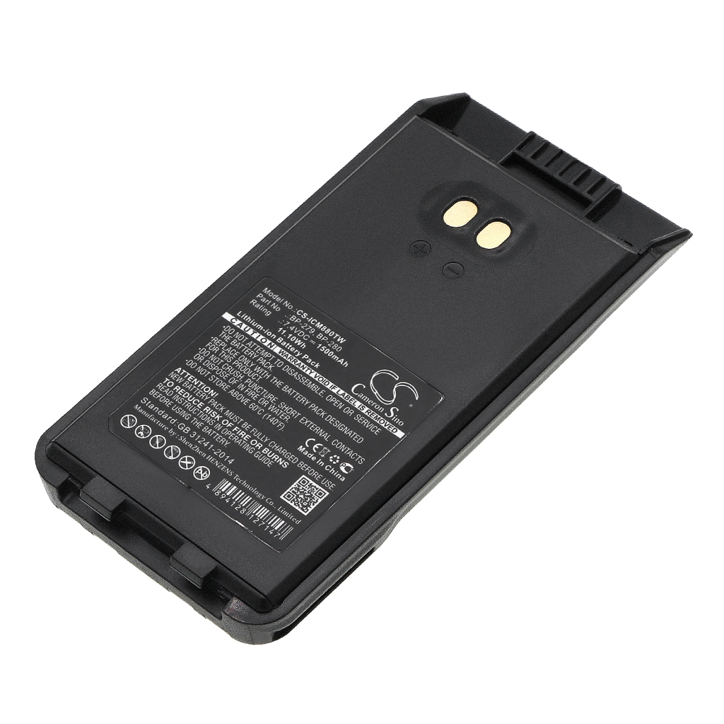 Tovejs radio batteri Icom F1000D