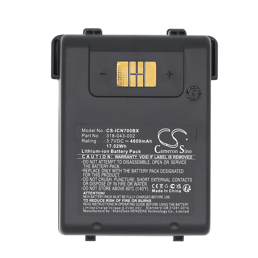 Batteri kompatibel med Intermec CS-ICN700BX